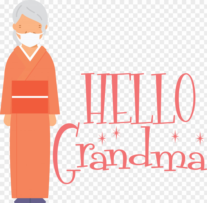 Hello Grandma Dear PNG