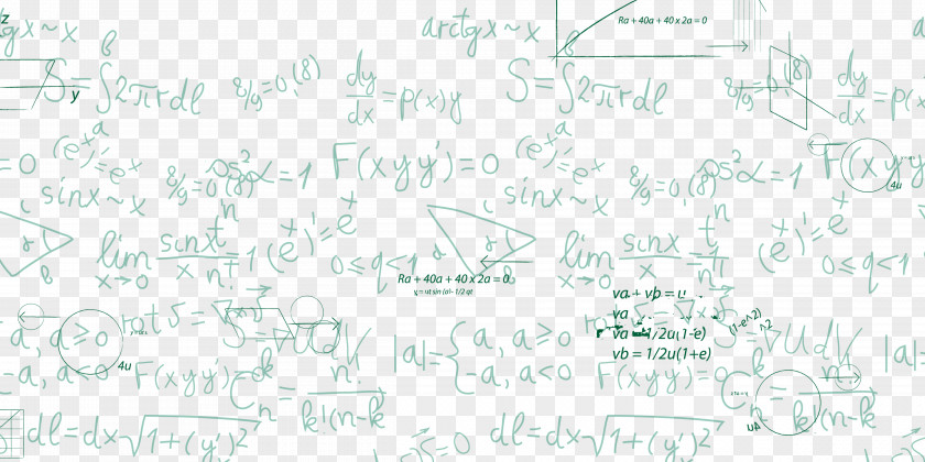 The Background Of Mathematical Function Calculus White Pattern PNG