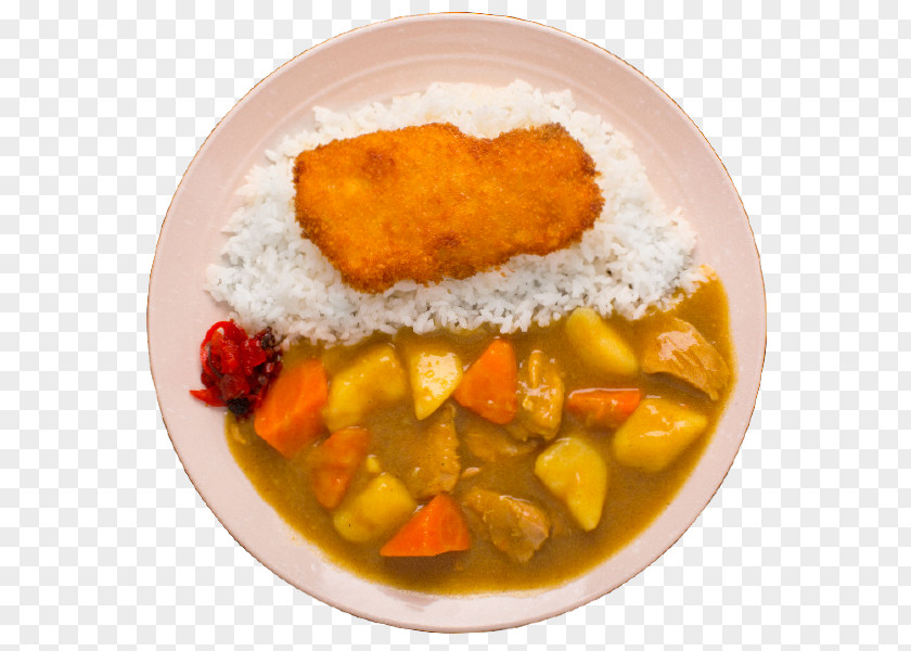 Chicken Curry Katsu Japanese Rice And Yellow Tonkatsu PNG