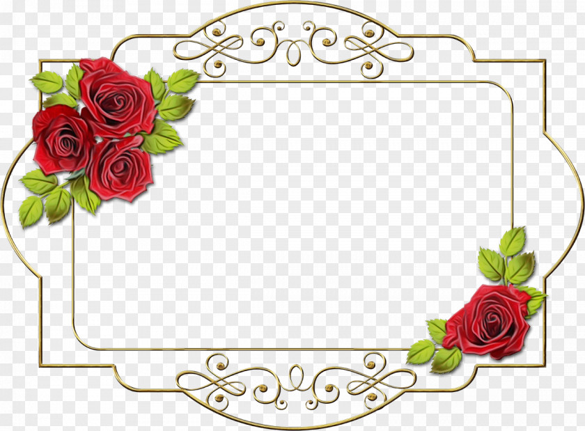 Flower Interior Design Brown Background Frame PNG