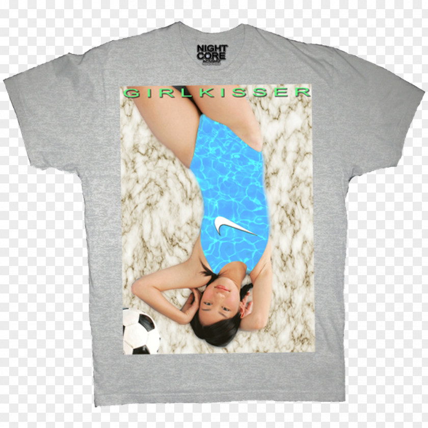Got T-shirt Sleeve Turquoise PNG