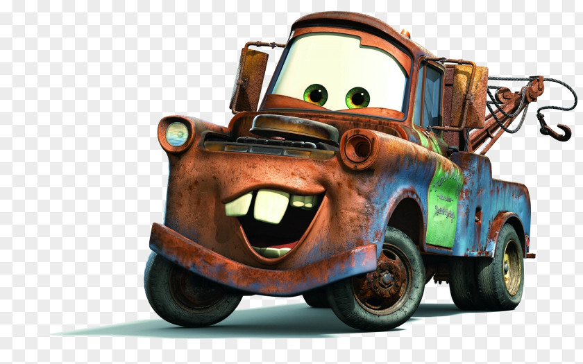 Lightning McQueen Mater Cars Cartoon PNG