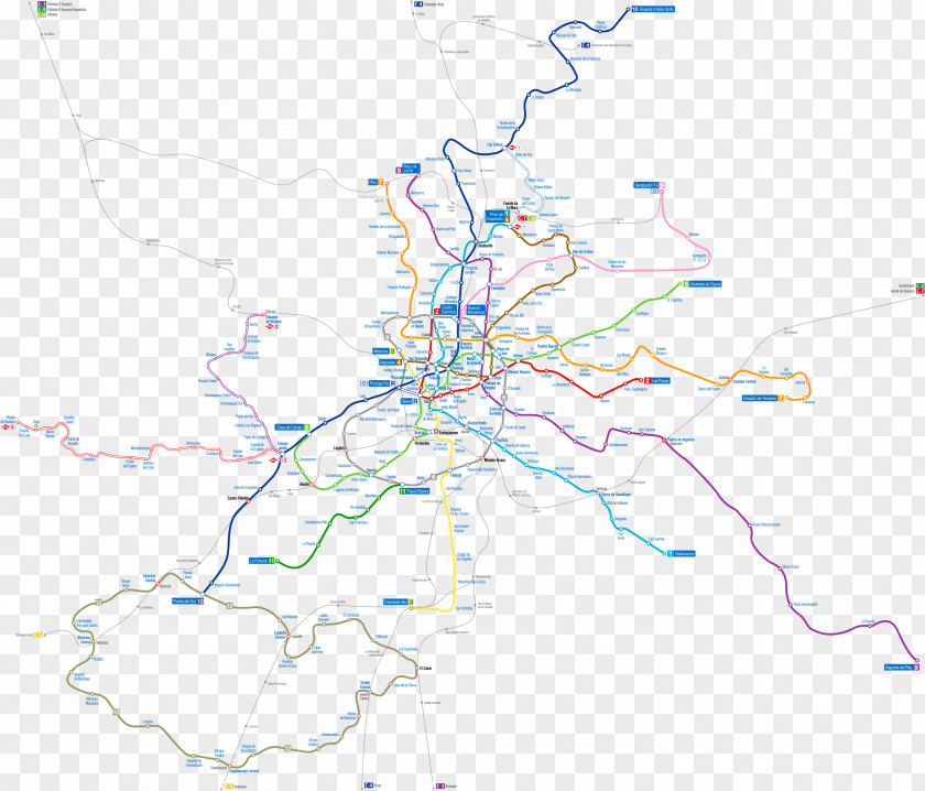 Metro Madrid Rapid Transit Train Ligero PNG