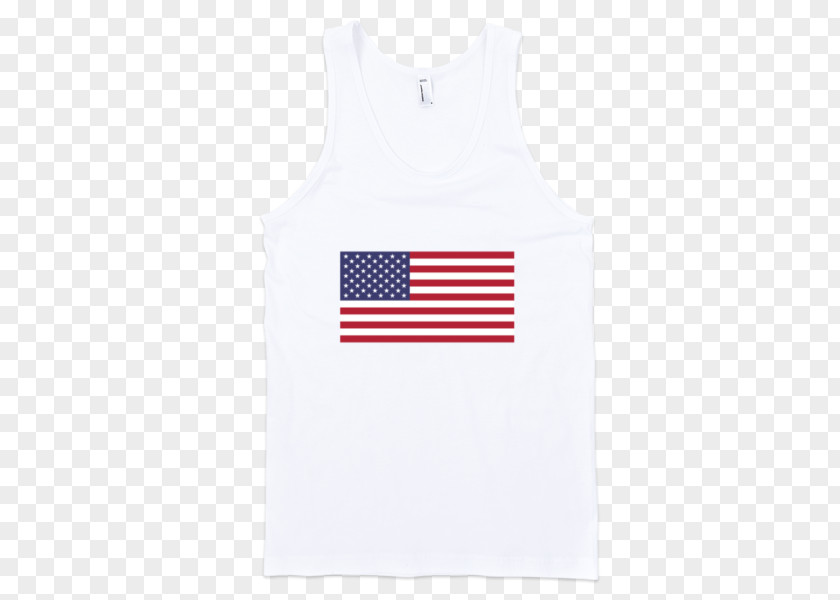 T-shirt Huntsville Gilets Flag Sleeveless Shirt PNG