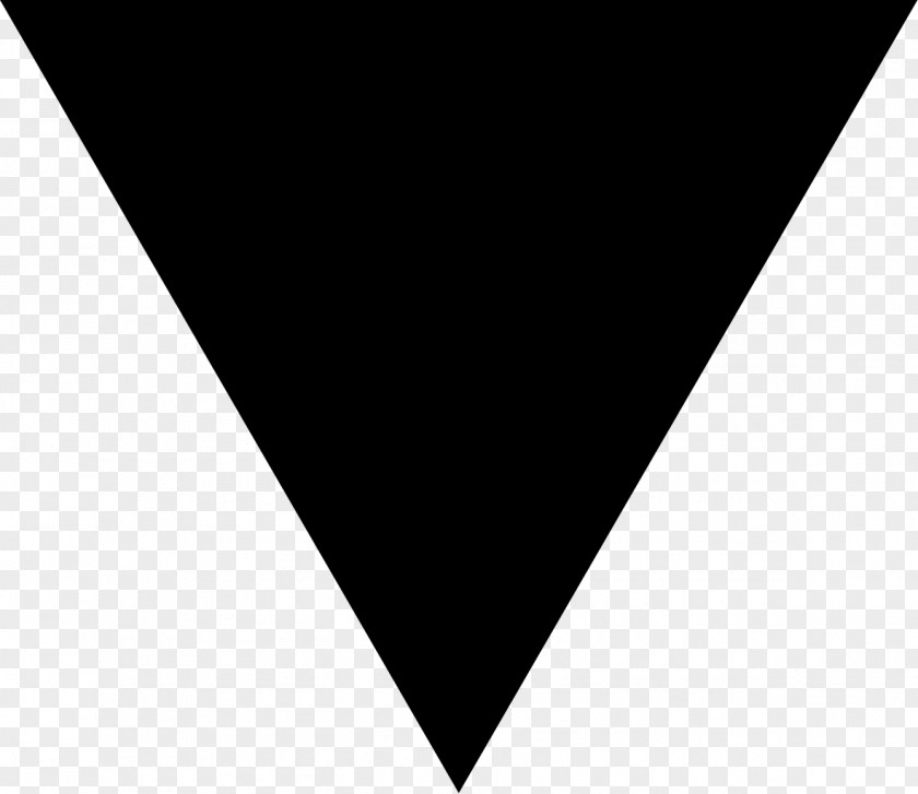 Arrow Black Triangle PNG