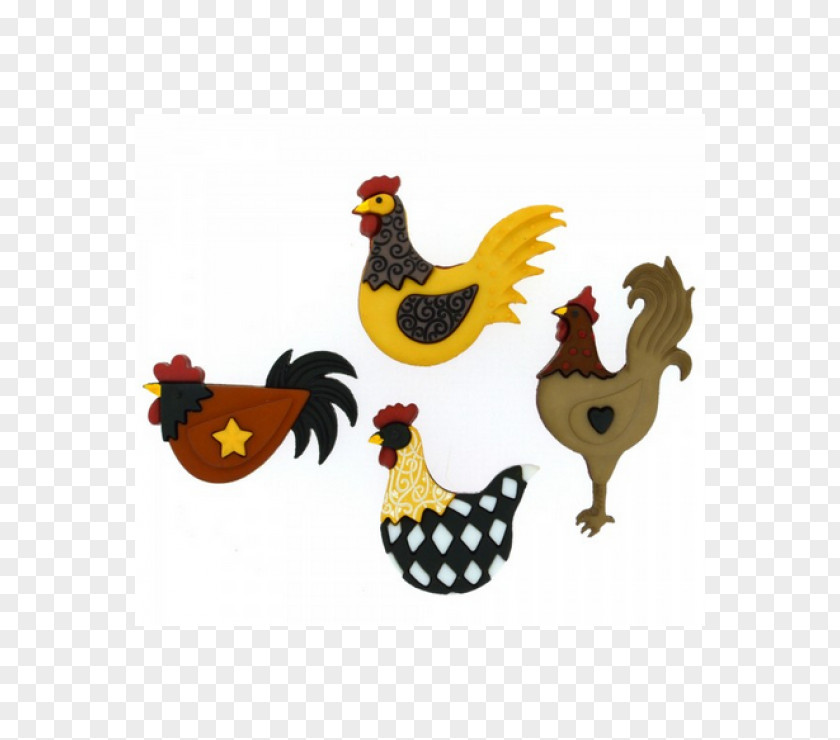 Chicken Coop Button Clothing Embellishment PNG
