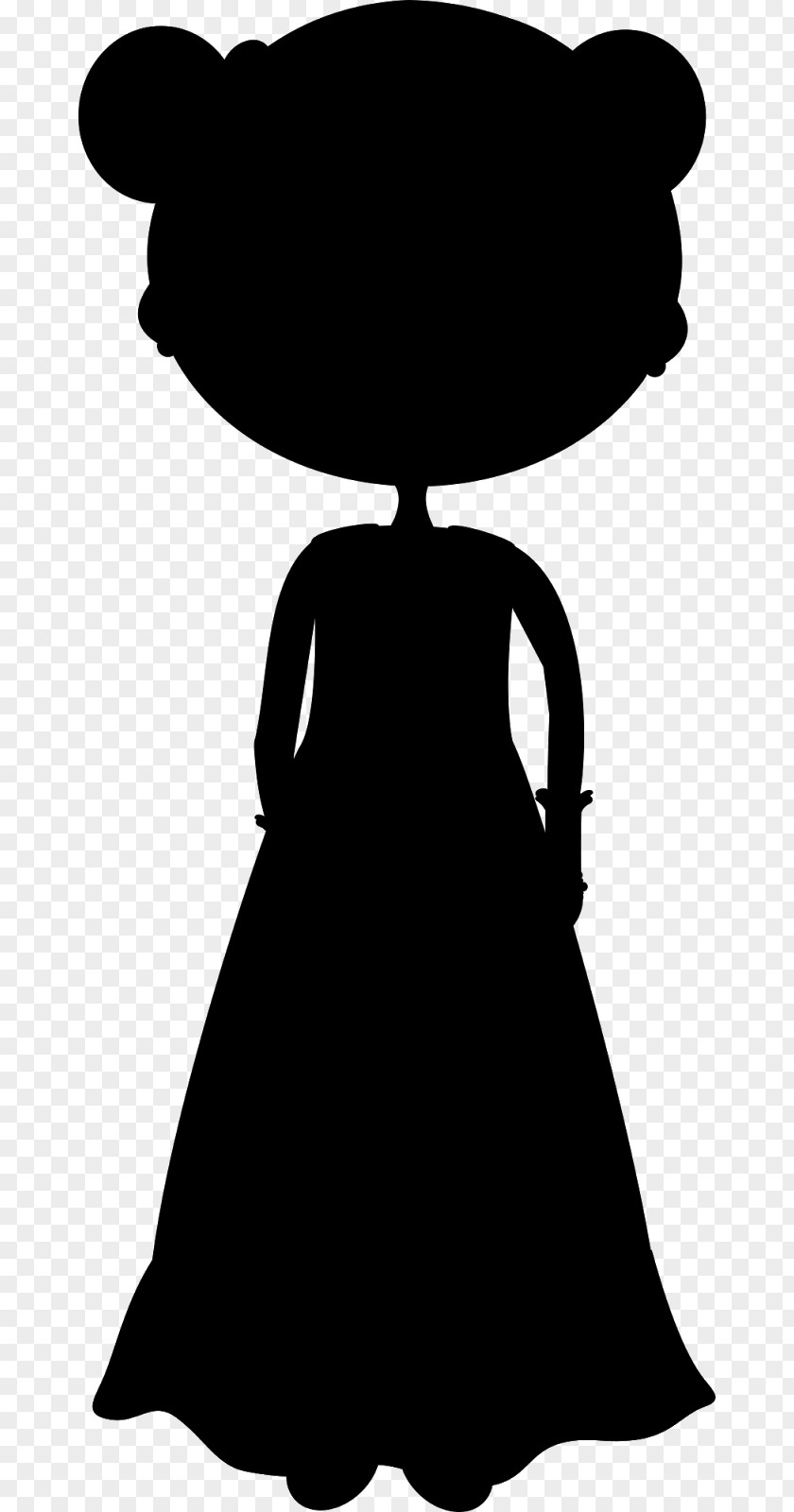 Clip Art Character Silhouette Fiction Black M PNG