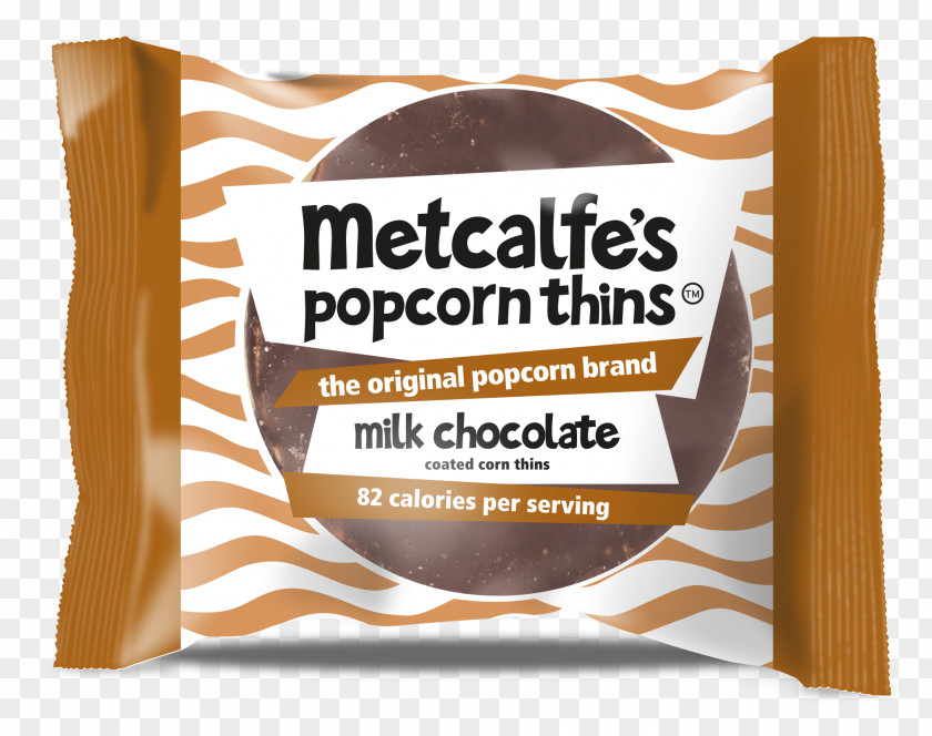 Milk Chocolate Popcorn Metcalfes Skinny Kettle Foods PNG