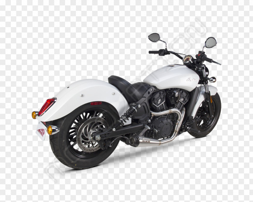 Motorcycle Exhaust System Indian Scout Aftermarket Parts PNG
