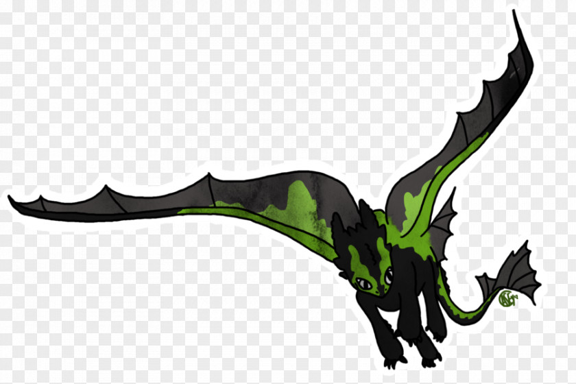 Night Fury Dragon Leaf Clip Art PNG