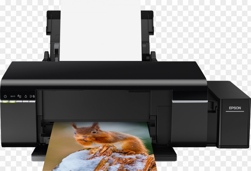 Printer Inkjet Printing Epson Continuous Ink System PNG