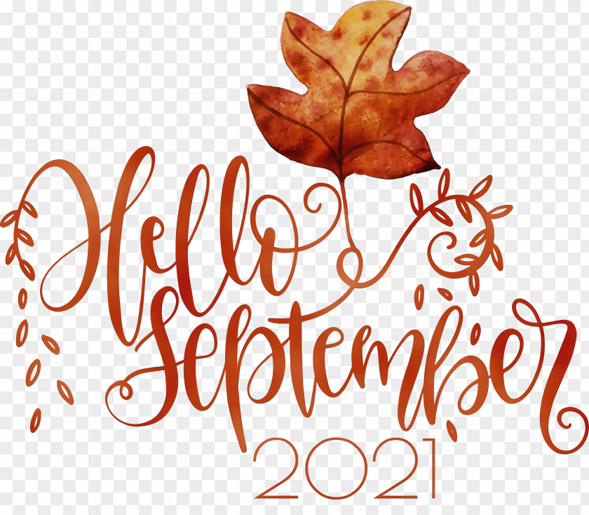 September Welcome August Drawing PNG