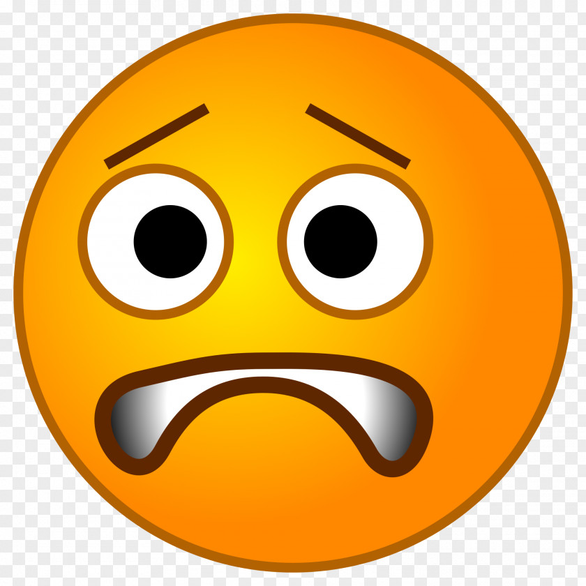 Face Worry Emoticon Smiley Emoji Clip Art PNG