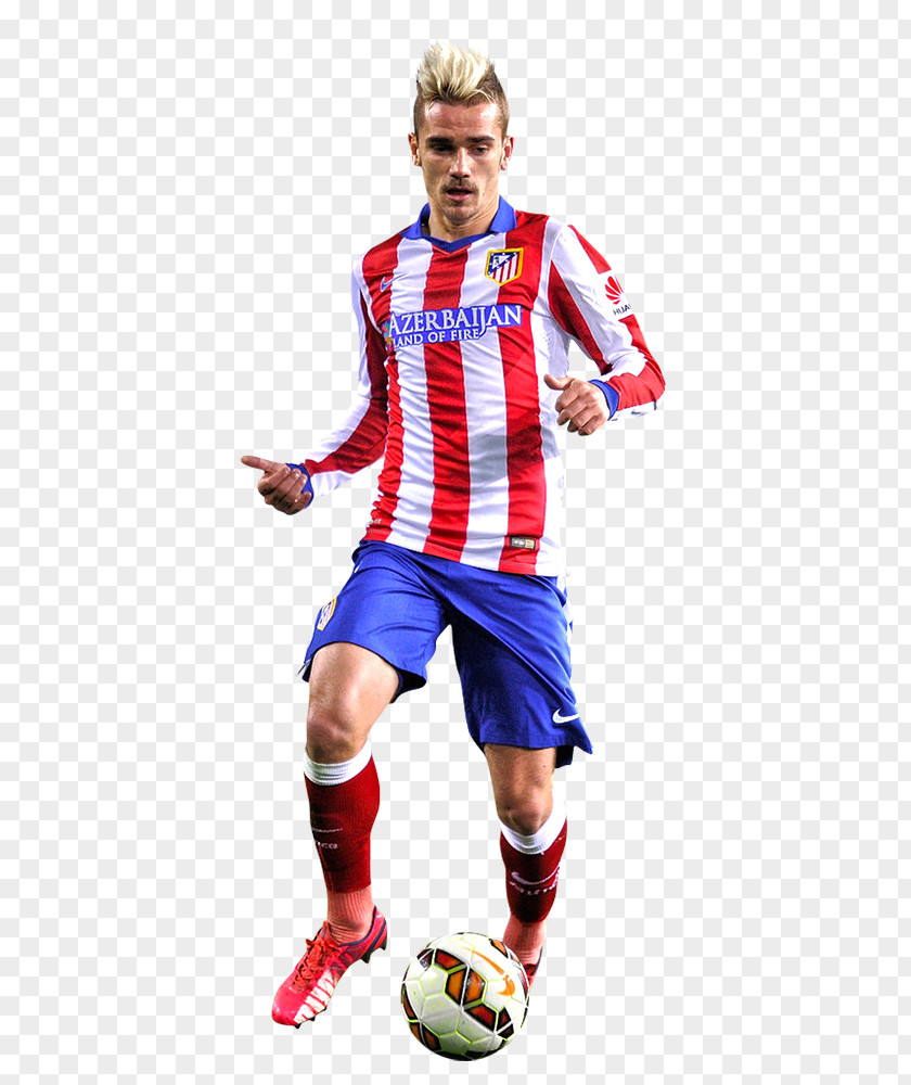 Football Antoine Griezmann Atlético Madrid Jersey Sport PNG