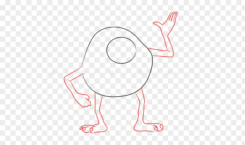 Mike Wazowski Drawing /m/02csf Line Art Clip PNG