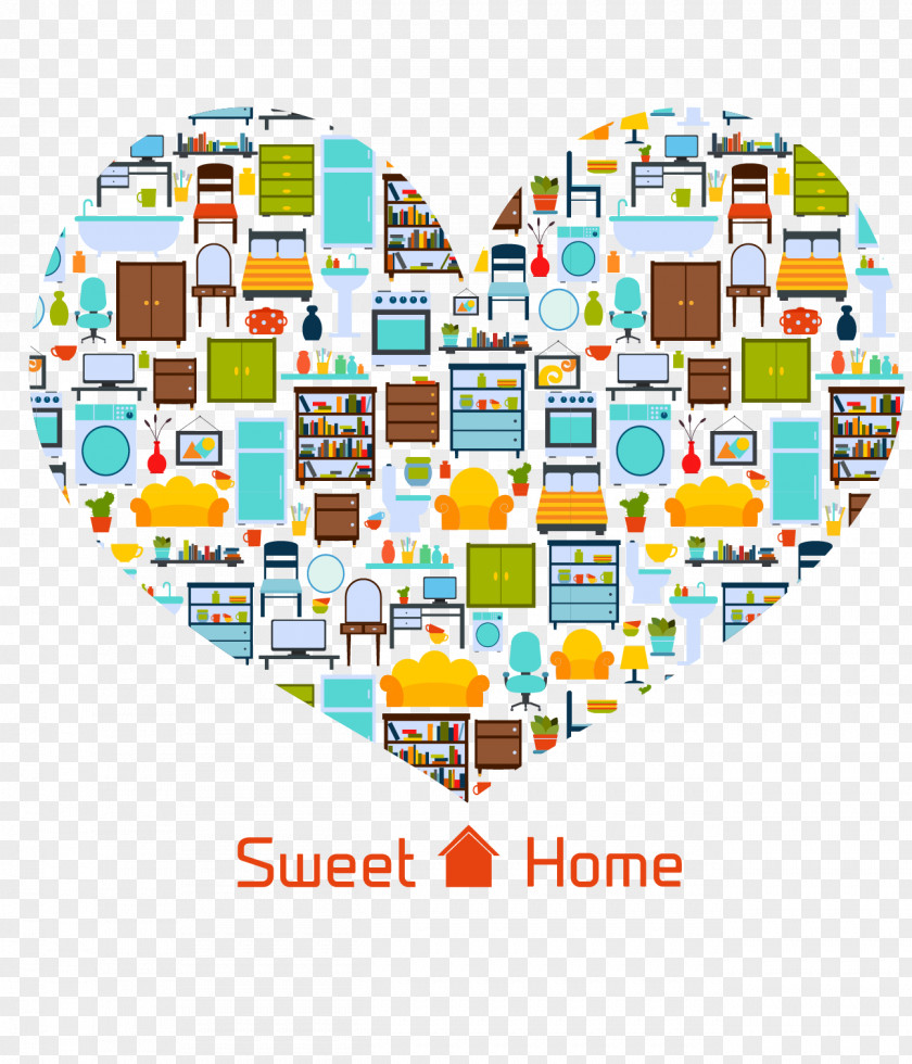 Sweet Home Puzzle Furniture Interior Design Services Bedroom Couch PNG