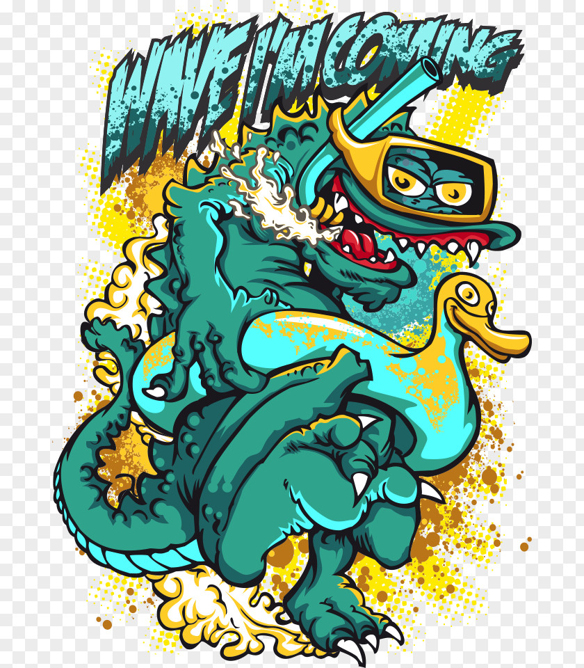 Vector Monster T-shirt Printing Printed Gift Spreadshirt PNG