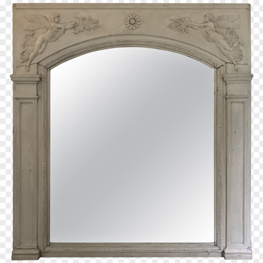 Archway Window Molding Rectangle PNG