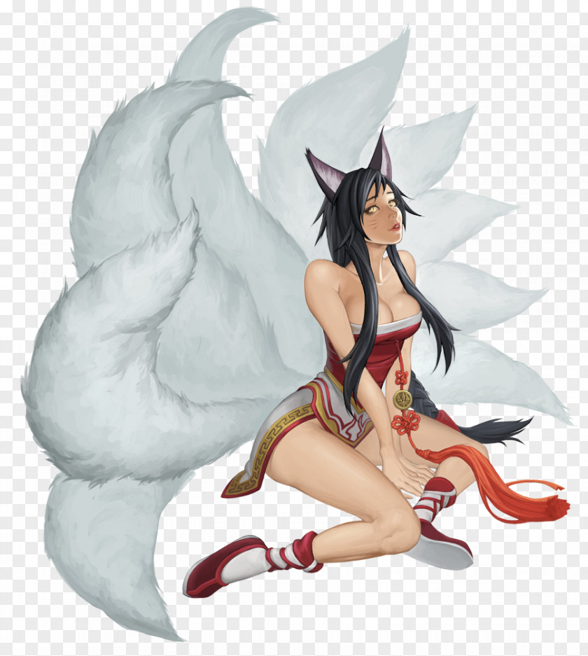 League Of Legends Nine-tailed Fox Ahri Image Game PNG