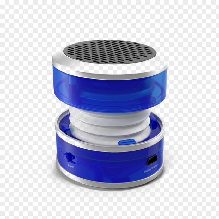 Mini Speaker Cobalt Blue PNG