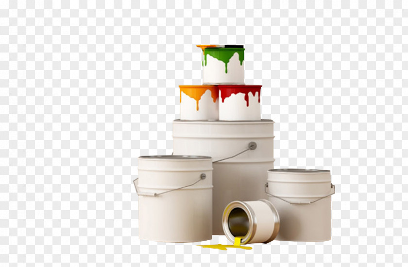 Paint Bucket House Painter And Decorator Roller Alkyd PNG