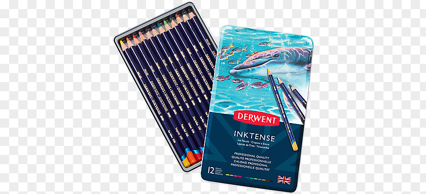Pencil Derwent Cumberland Company Colored Inktense Watercolor Painting PNG