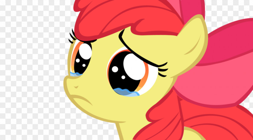 Romeo And Juliet Printable Caught Ya Apple Bloom Pony Applejack Crying Image PNG