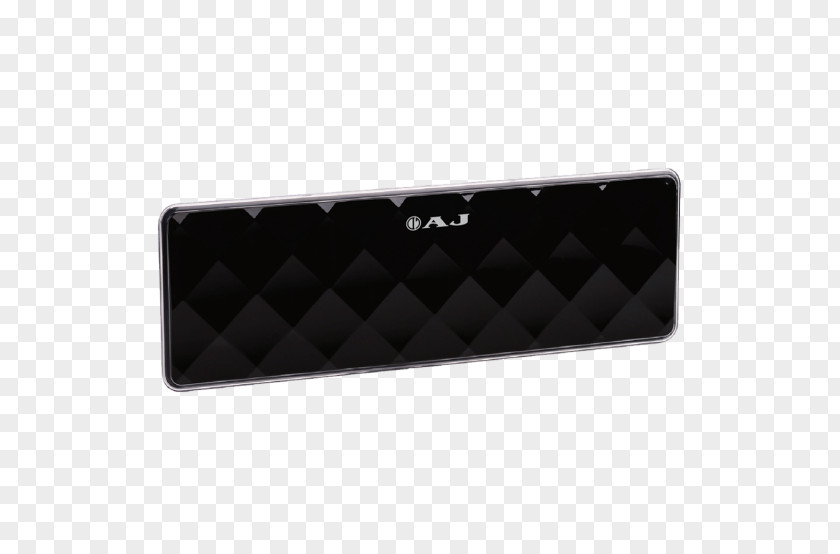 Wallet Rectangle Brand Black M PNG