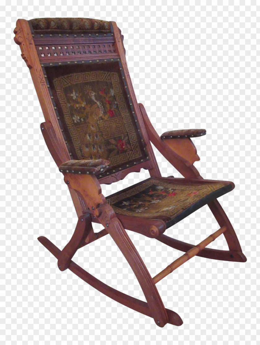 Chair Rocking Chairs Eastlake Movement Antique Furniture PNG