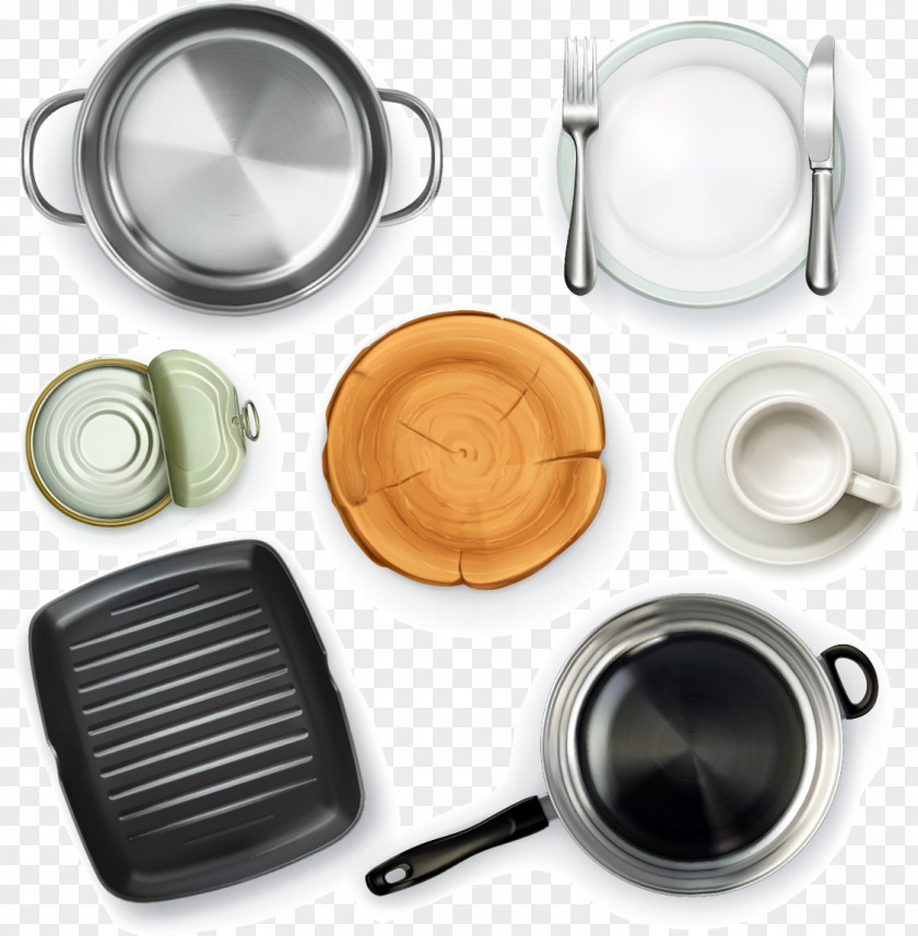Kitchenware Daquan Kitchen Utensil Frying Pan Cookware And Bakeware PNG