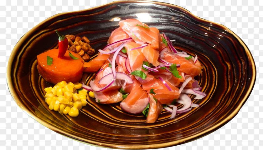 Sashimi La Cascada Peruvian Cuisine Ceviche Food PNG