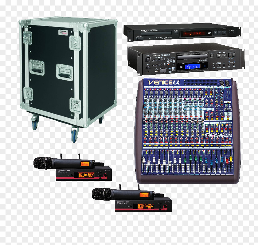 Allen Theatres Aztec 5 Road Case Computer Cases & Housings 19-inch Rack Electronics Audio Mixers PNG