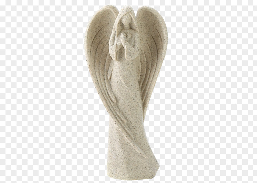 Angel Figurine Statue Cherub Polyresin PNG