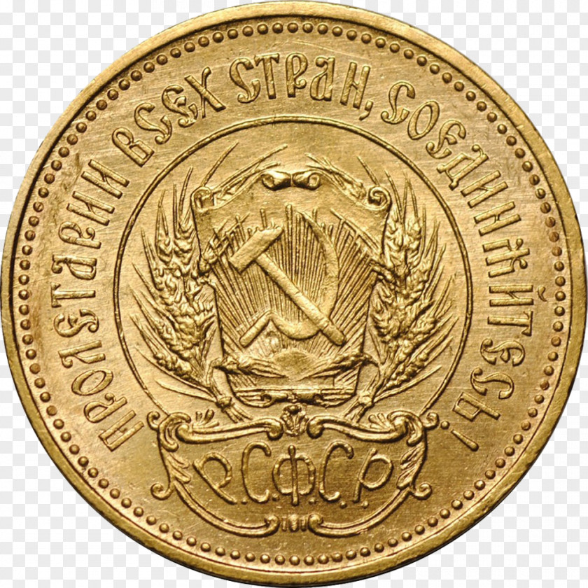 Coin Gold Sovereign Dollar PNG