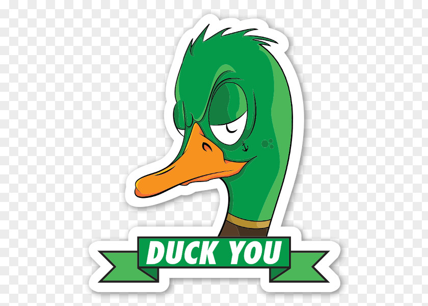 Duck Sticker Goose Decal Meta SaaS PNG