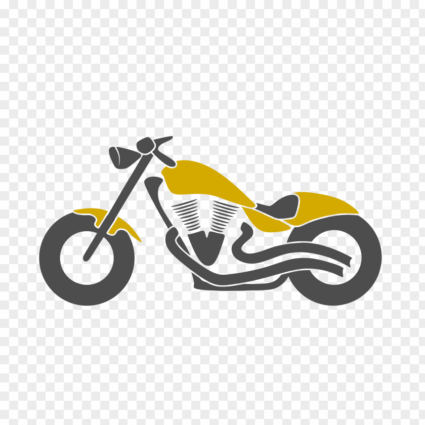 Motorcycle Chopper Logo Vehicle PNG
