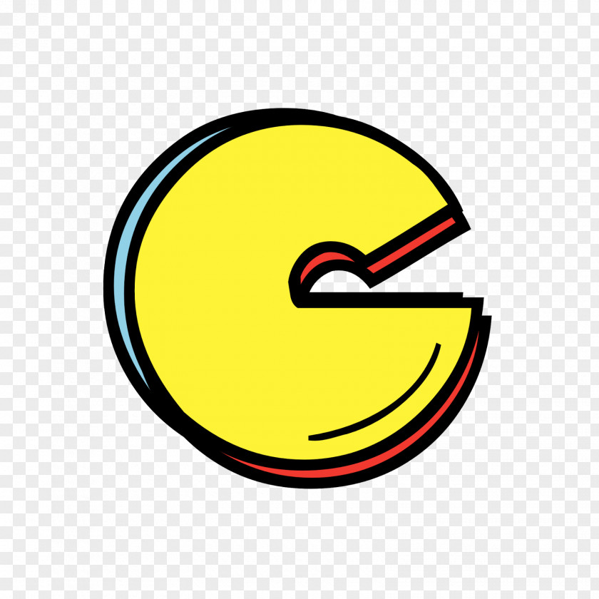 Packman Pac-Man Smiley Smile -m- Clip Art Alphabet PNG