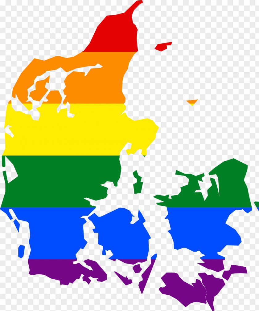 Rainbow Flag Copenhagen Pride LGBT Rights In Denmark Vector Graphics Of PNG