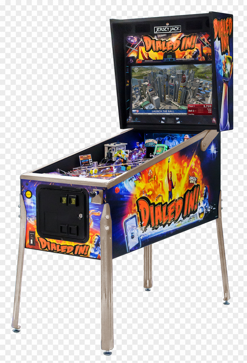 Stereo Chart Pro Pinball: Timeshock! Stern Arcade Game Video PNG