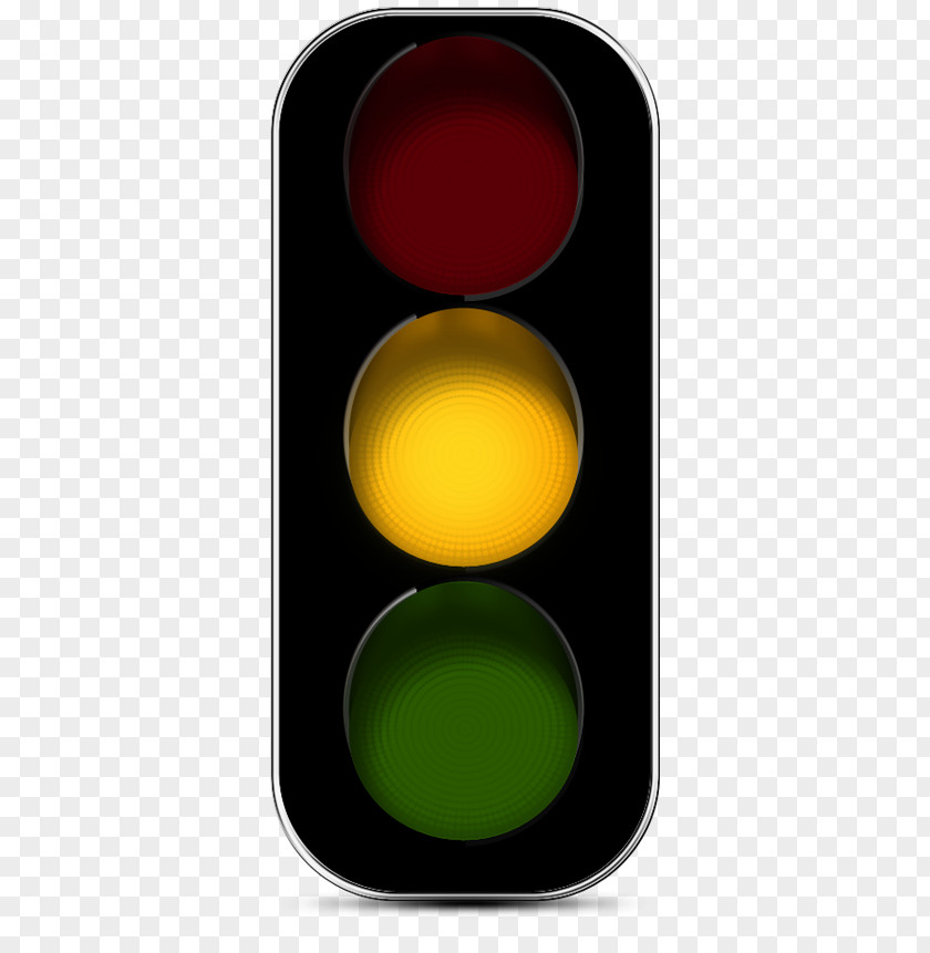 Traffic Light Yellow PNG