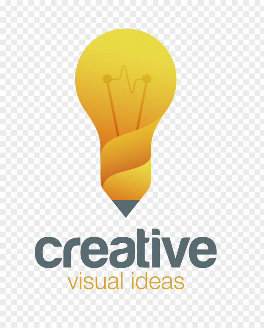 Vector Cartoon Light Bulb Material Logo Creativity Idea PNG