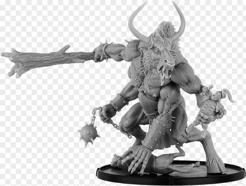 Warhammer Fantasy Battle Miniature Figure Ox Game 40,000 PNG