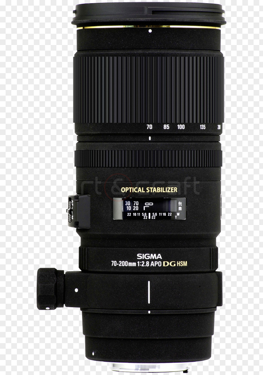 Camera Lens Canon EF Mount Sigma 70-200mm F/2.8 EX DG OS HSM Corporation Aperture PNG