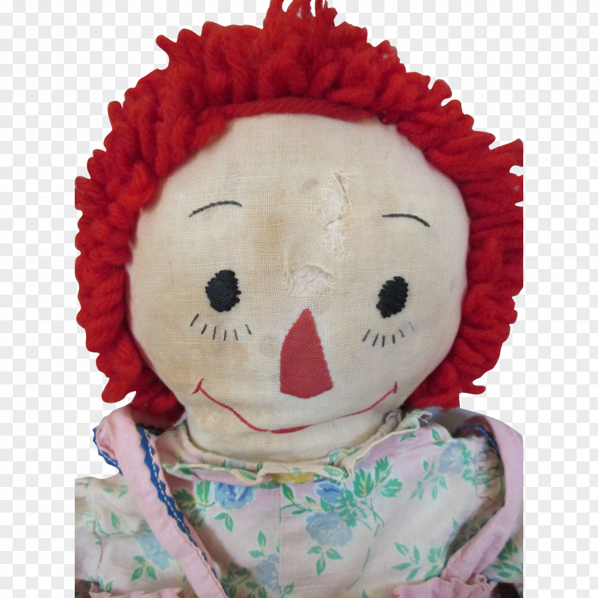 Doll Raggedy Ann Lenci Plush Felt PNG