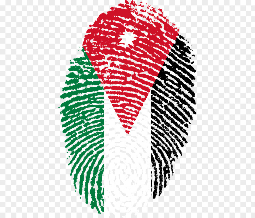 Flag Of Kuwait Fingerprint PNG