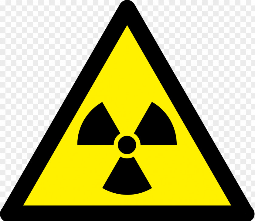 Nuclear Ionizing Radiation Hazard Symbol Radioactive Decay PNG