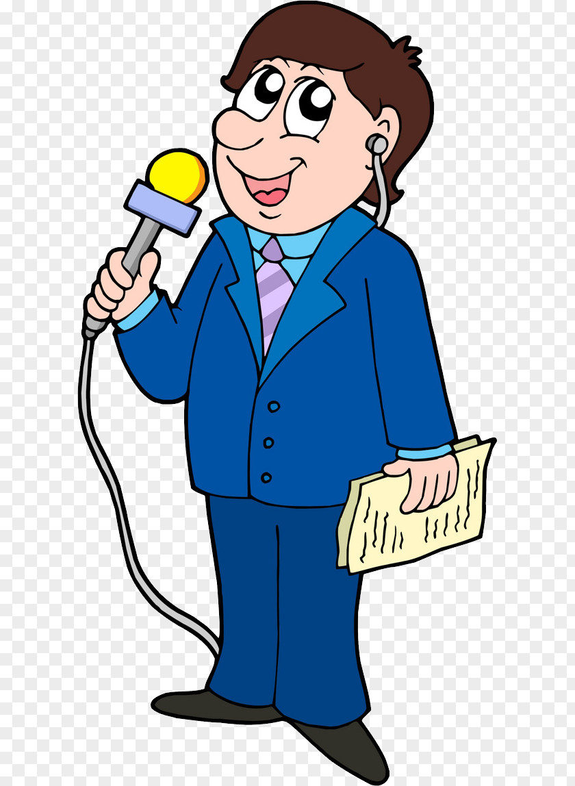 Reporter Journalist Clip Art PNG