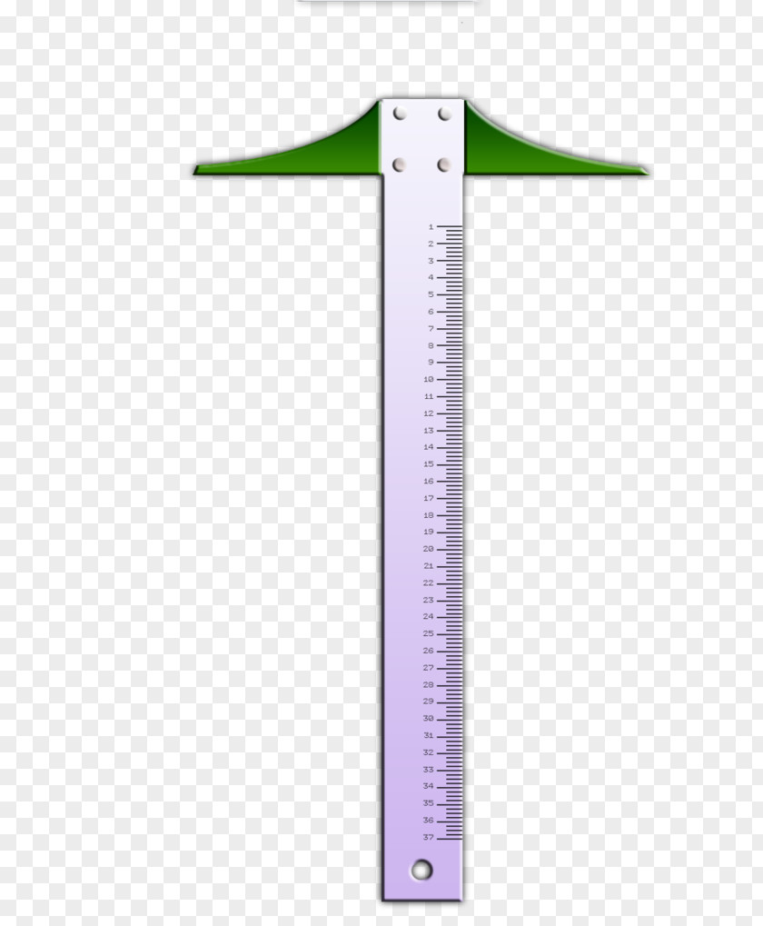 Ruler Shape T-square Architecture PNG
