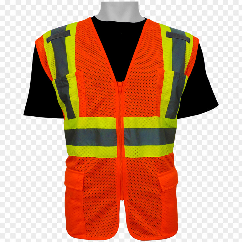 Safety Vest Gilets High-visibility Clothing T-shirt International Equipment Association PNG