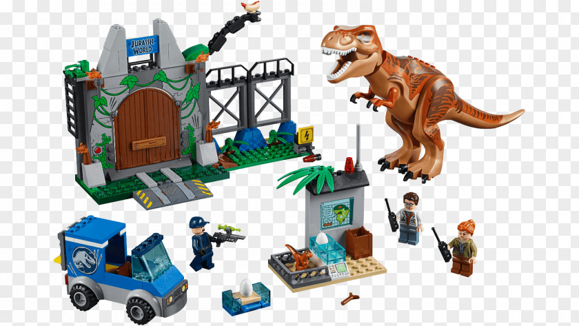 Toy Lego Jurassic World Juniors LEGO 75918 T. Rex Tracker PNG